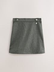 Clarks Grey Girls Pull-On Ponte Pencil School Skirts 2 Pack - Image 3 of 5