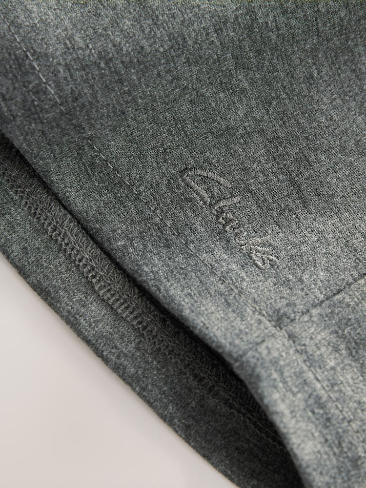 Clarks Grey Girls Pull-On Ponte Pencil School Skirts 2 Pack - Image 5 of 5