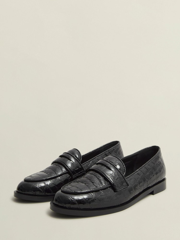 Hobbs Black Lillian Loafers - Image 2 of 3