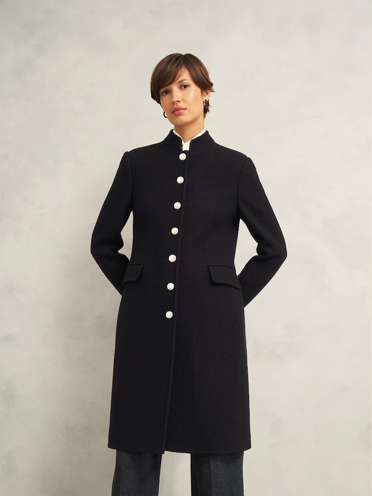 Hobbs Black Wilma Coat - Image 1 of 4