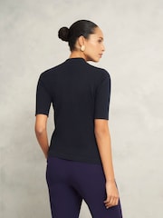 Hobbs Dark Blue Effie Jumper - Image 2 of 4