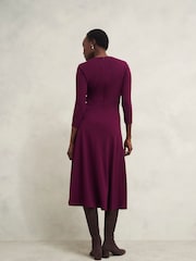 Hobbs Purple Petite Mirabel Dress - Image 2 of 4