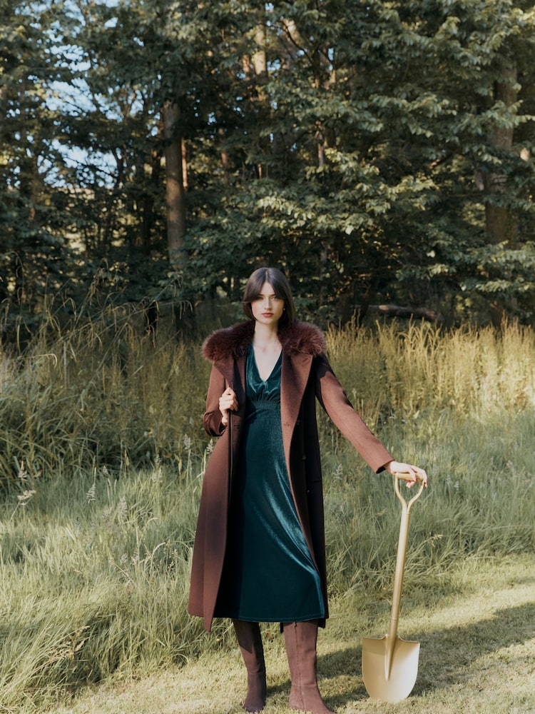 Hobbs Green Dormer Velvet Dress - Image 2 of 6 Hobbs Green Dormer Velvet Dress - Image 2 of 6