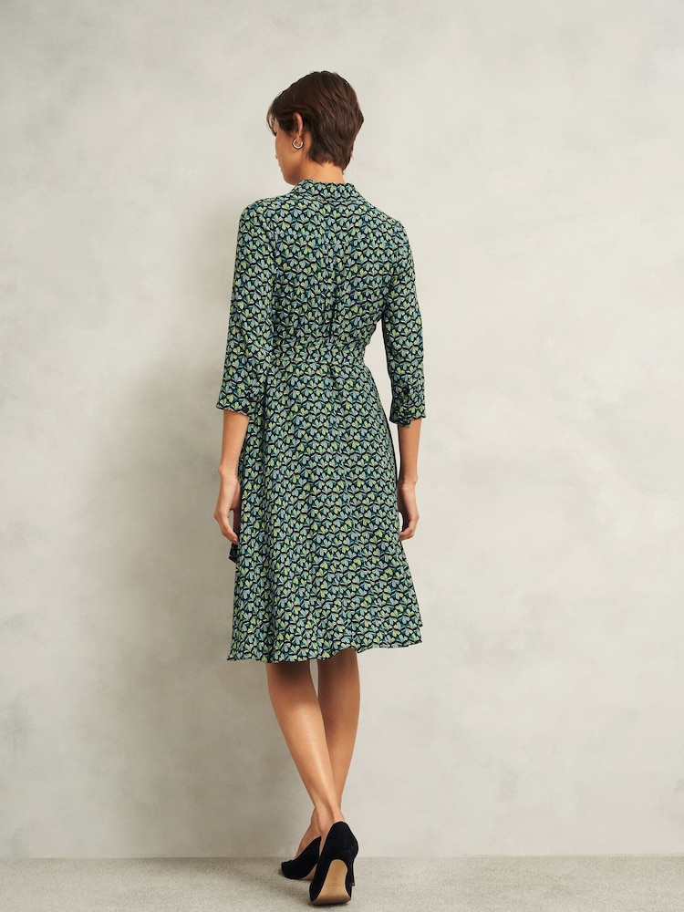 Hobbs Green Petite Alex Dress - Image 2 of 4