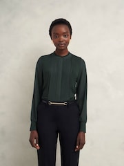 Hobbs Green Carina Pleated Top - Image 1 of 4