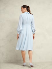 Hobbs Blue Ayla Dress - Image 2 of 4