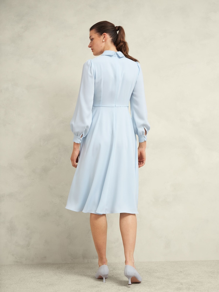 Hobbs Blue Ayla Dress - Image 2 of 4