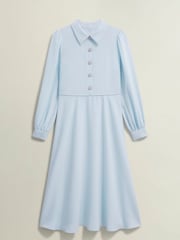 Hobbs Blue Ayla Dress - Image 4 of 4