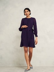 Hobbs Purple Frances Dress - Image 1 of 4