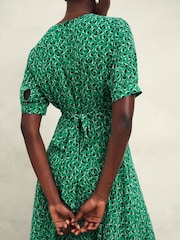 Hobbs Green Petite Bridget Dress - Image 3 of 4