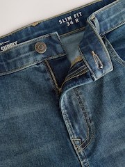 Blue Deep Vintage - Einzeln - Slim Fit Classic Stretch-Jeans - Image 8 of 10