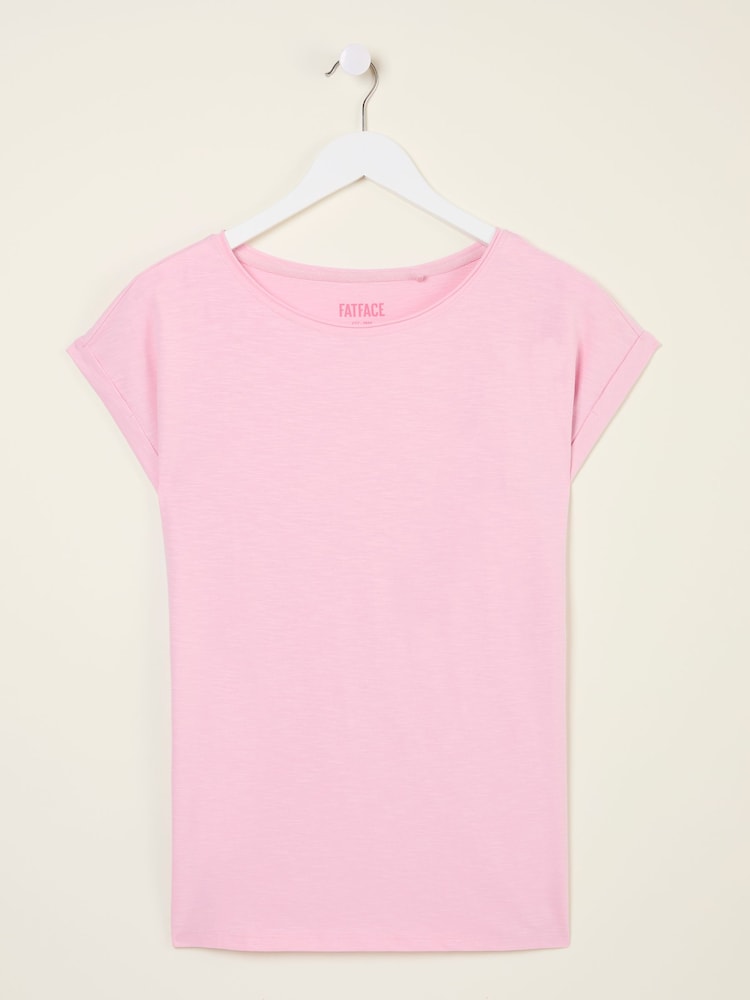 FatFace Ivy Light Pink T-Shirt - Image 5 of 5