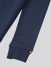 U.S. Polo Assn. Blue Boys Double Horsemen ¼ Zip Sweatshirt - Image 7 of 8