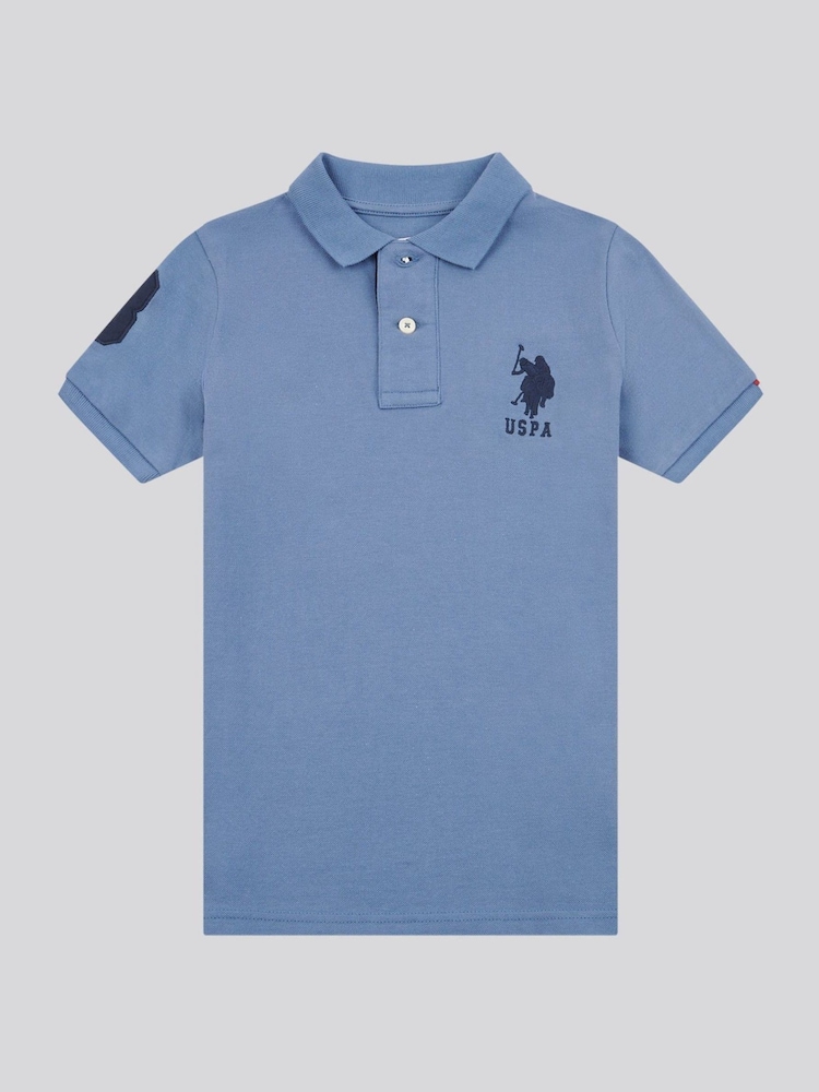 U.S. Polo Assn. Blue Light Player 3 Polo Shirt - Image 5 of 9