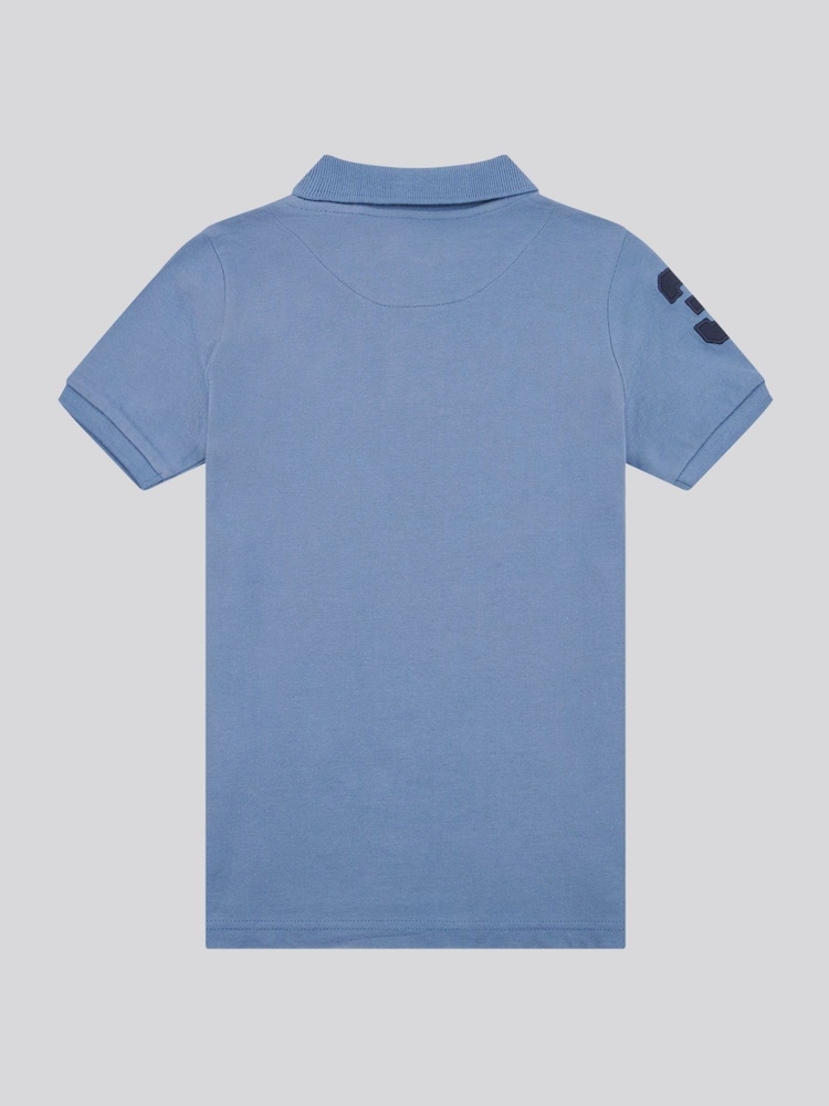 U.S. Polo Assn. Blue Light Player 3 Polo Shirt - Image 6 of 9