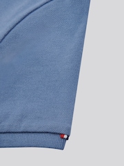 U.S. Polo Assn. Blue Light Boys 100% Cotton Player 3 Polo Shirt - Image 9 of 9