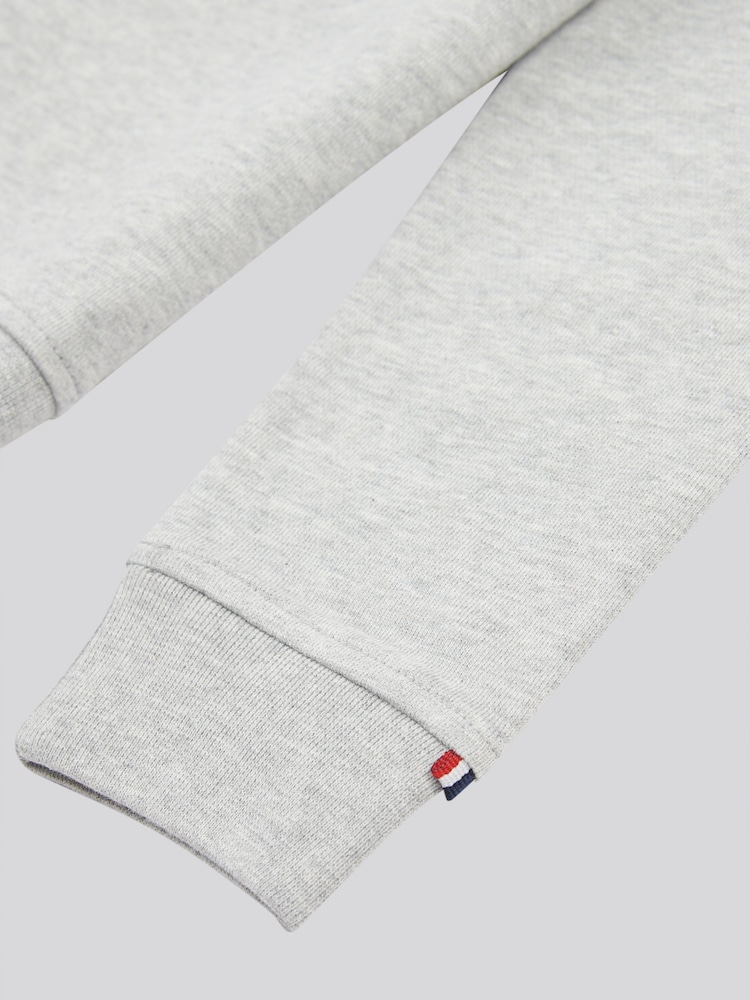 U.S. Polo Assn. Grey Boys Double Horsemen ¼ Zip Sweatshirt - Image 8 of 8