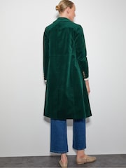 Monsoon Blue Amalia Velvet Coat - Image 3 of 5