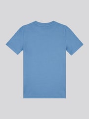U.S. Polo Assn. Blue Boys 100% Cotton Taped Interlock T-Shirt - Image 6 of 7