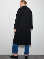 Monsoon Black Carrie Shawl Coat - Image 3 of 5