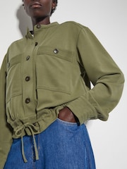 Monsoon Green Ulla Utility Bomber Jacket - Image 4 of 5