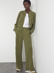 Monsoon Green Ulla Utility Bomber Jacket - Image 5 of 5