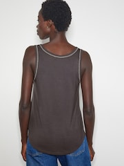 Monsoon Grey Jess Jersey Cami Top - Image 2 of 3