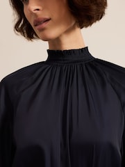 Phase Eight Blue Ornella Dress - Image 7 of 10