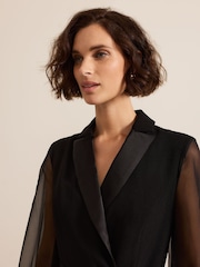 Phase Eight Black Saeda Dress - Image 4 of 7