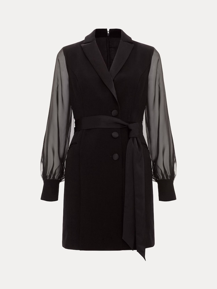 Phase Eight Black Saeda Dress - Image 7 of 7