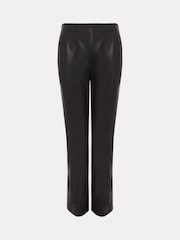 Phase Eight Black Mya PU Trousers - Image 6 of 6
