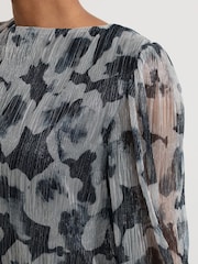 Phase Eight Grey Roma Midi Dress - Image 5 of 7