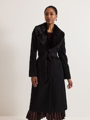 Phase Eight Black Anouk Event Coat - Image 1 of 7