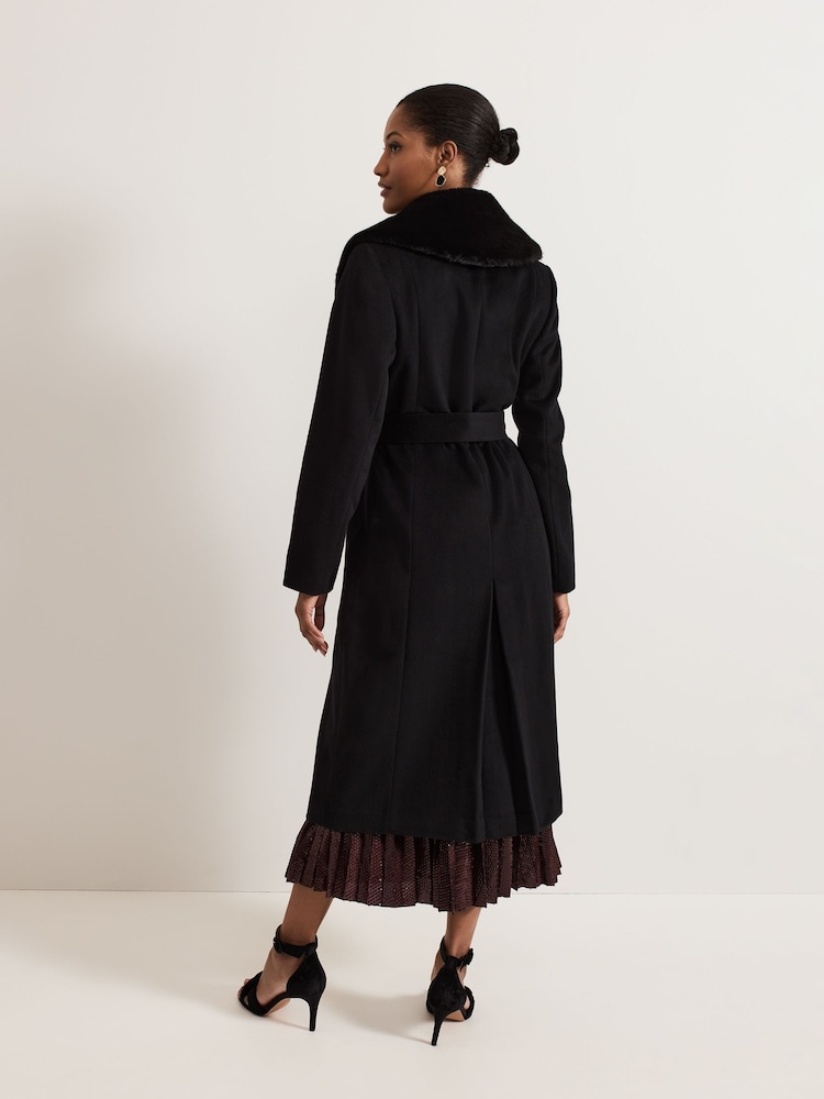 Phase Eight Black Anouk Event Coat - Image 2 of 7