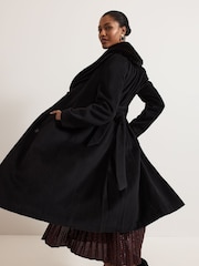 Phase Eight Black Anouk Event Coat - Image 5 of 7