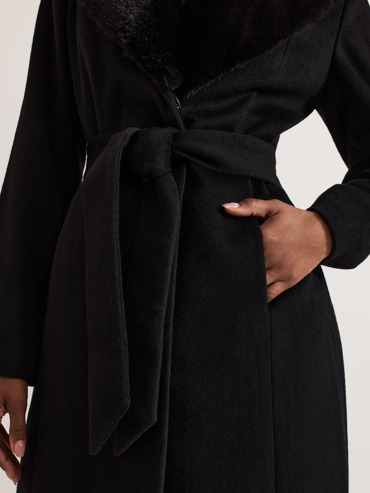 Phase Eight Black Anouk Event Coat - Image 7 of 7