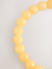 Yellow Bead Stretch Bracelet - Image 3 of 3