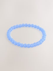 Blue Bead Stretch Bracelet - Image 1 of 3