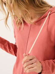 FatFace Rose Pink Beach Overhead Hoody - Image 4 of 5