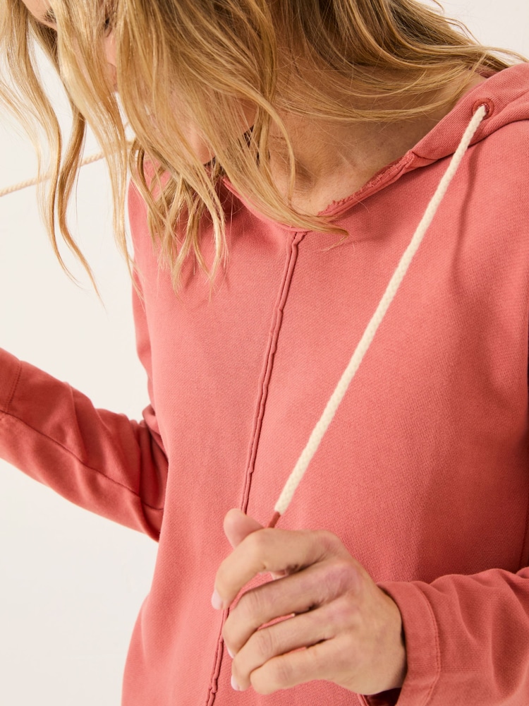 FatFace Rose Pink Beach Overhead Hoody - Image 4 of 5