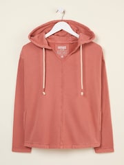 FatFace Rose Pink Beach Overhead Hoody - Image 5 of 5