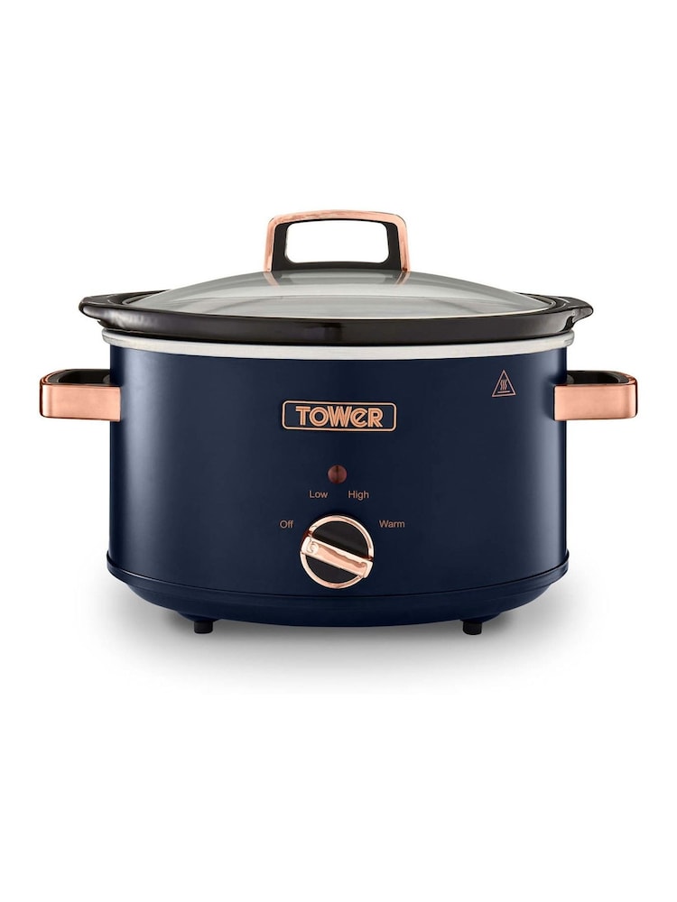Tower Blue Cavaletto 3.5L Slow Cooker - Image 1 of 7