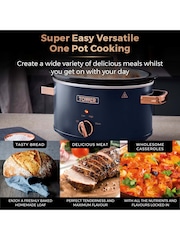 Tower Blue Cavaletto 3.5L Slow Cooker - Image 6 of 7