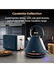 Tower Blue Cavaletto 2 Slice Toaster - Image 3 of 8