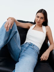 White Halter Neck Top - Image 1 of 1
