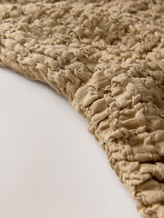 Khaki Green Textured Strappy Square Neck Top - Image 7 of 7