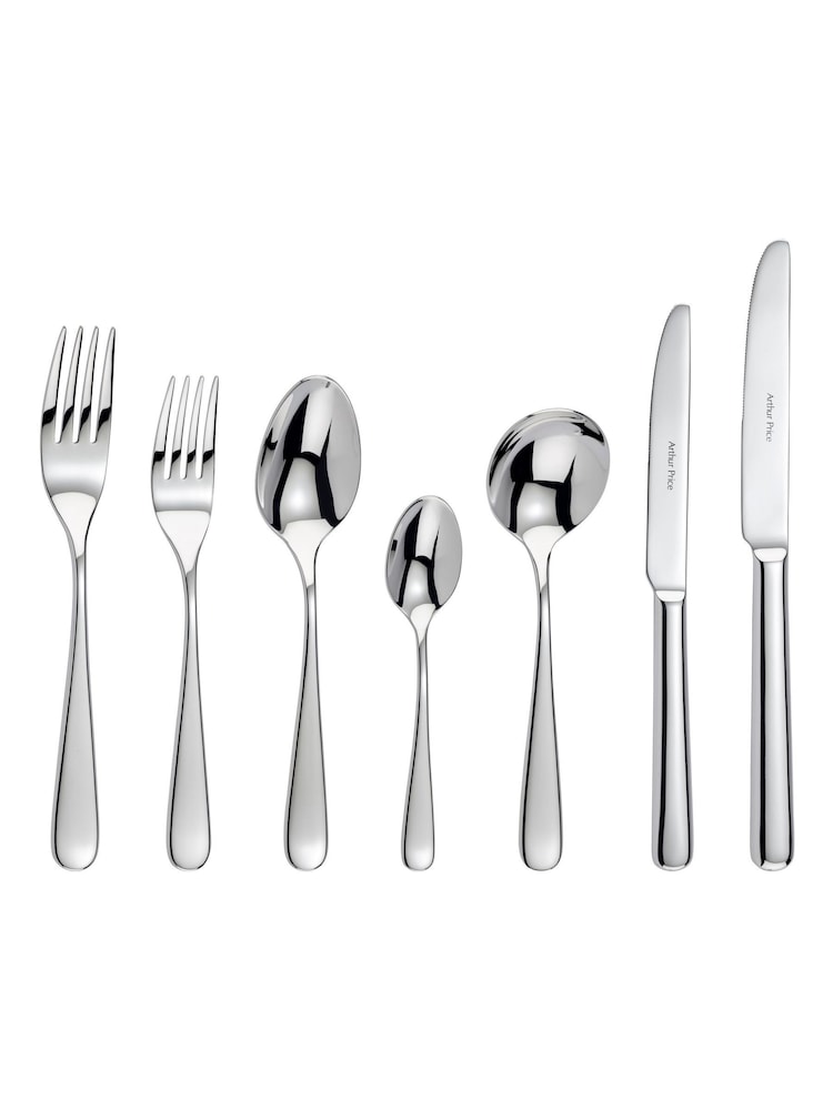 Arthur Price Stainless Steel Pisa 42 Piece 6 Person Cutlery Set - Image 2 of 5