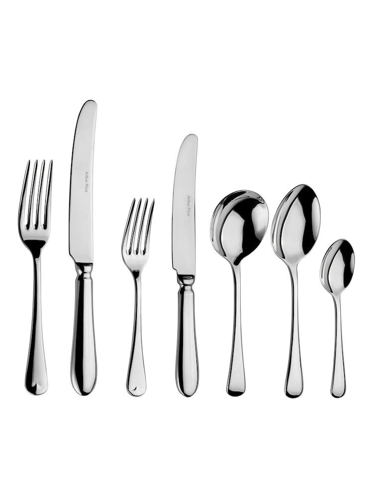 Arthur Price Stainless Steel Old English 42 Piece 6 Person Cutlery Set - Image 1 of 3