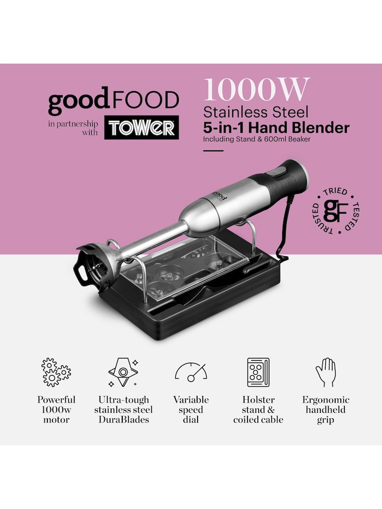 Good Food Black Digital Hand Blender - Image 2 of 8