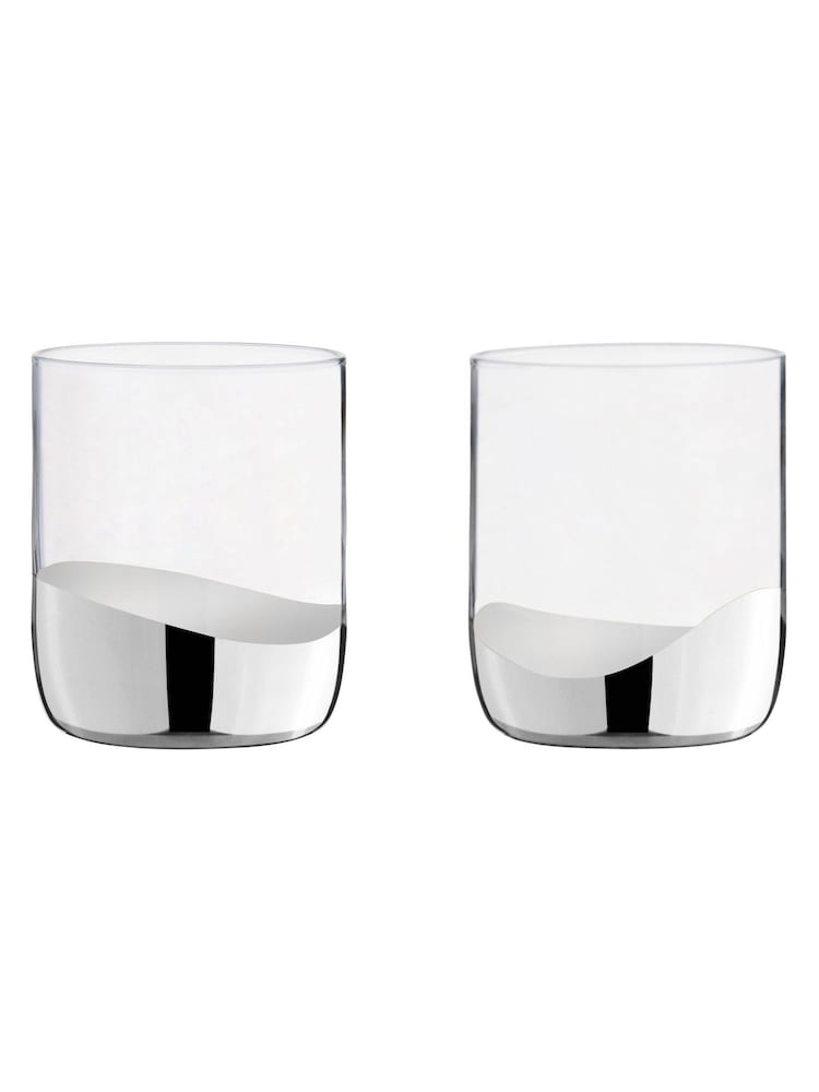 Anton Studio Designs Set of 2 Wave DOF Tumblers - Image 2 of 4